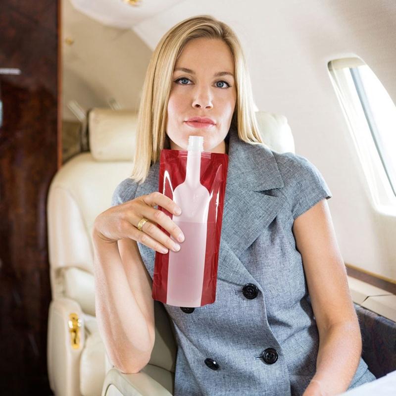 reusable wine pouch