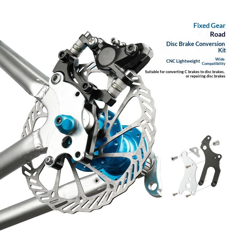 Bike Disc Brake Adapter Mountain Bike Frame V Brake Mounting Converter Road Bike Rear Wheel Heavy Duty Conversion Accessories
