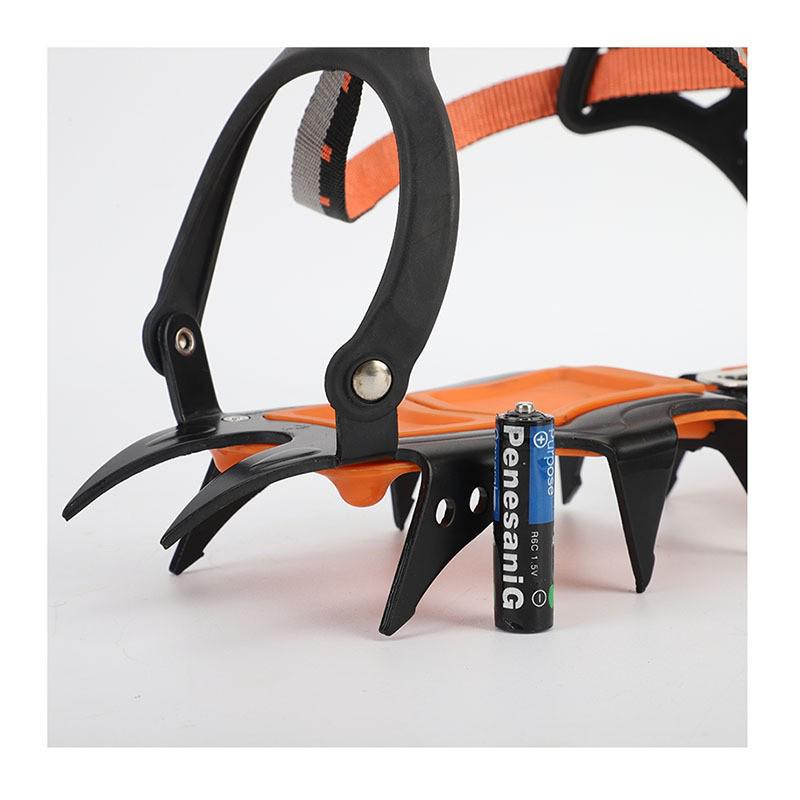 Outdoor 12-Tooth Non-Slip Crampons for Mountain Climbing