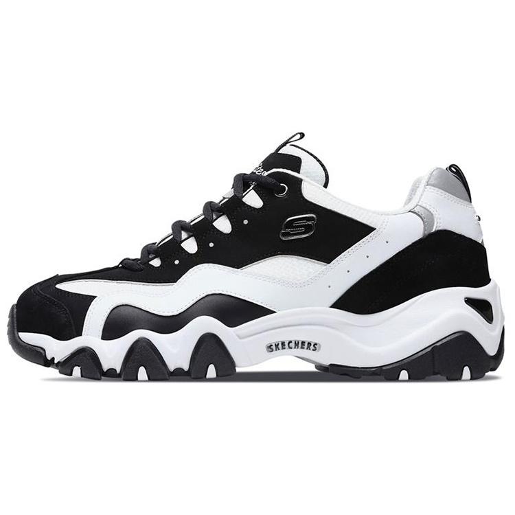 Skechers D Lites 2.0 low Sports Shoes Black/White Men s 666049-BKW EU 42