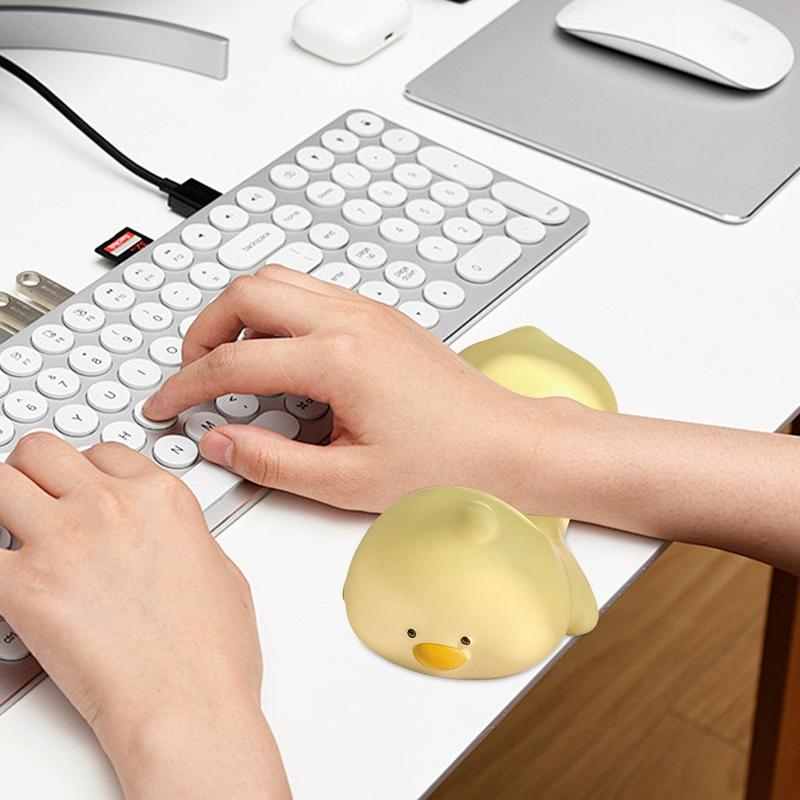 Supporto per Polso del Computer Forma di Animale Pad per Polso Portatile Imbottito in Schiuma con Design Confortevole per Ufficio Gamer Viaggio Letto