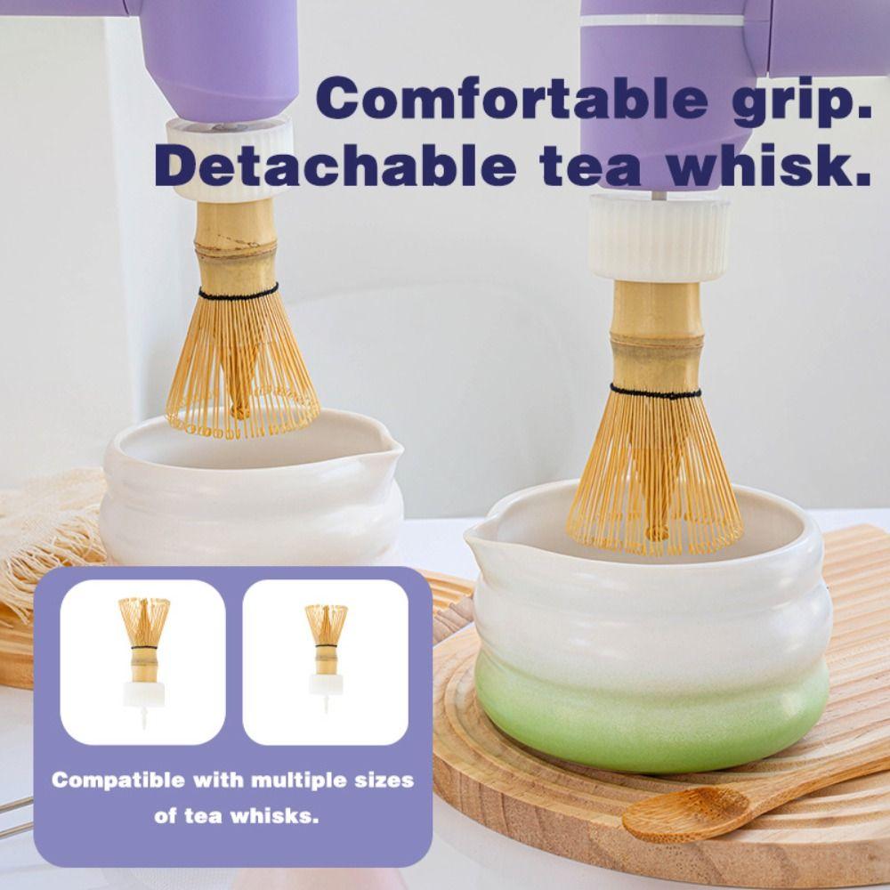 Type-C Charging Electric Matcha Brush Quickly Whisking Matcha Handheld Mixer Matcha Tool