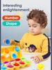 Non-Toxic 6Pcs Baby Smart Eggs Montessori Educational Toys For Children Color Shape Matching Recognize Toddler Intelligent Learning