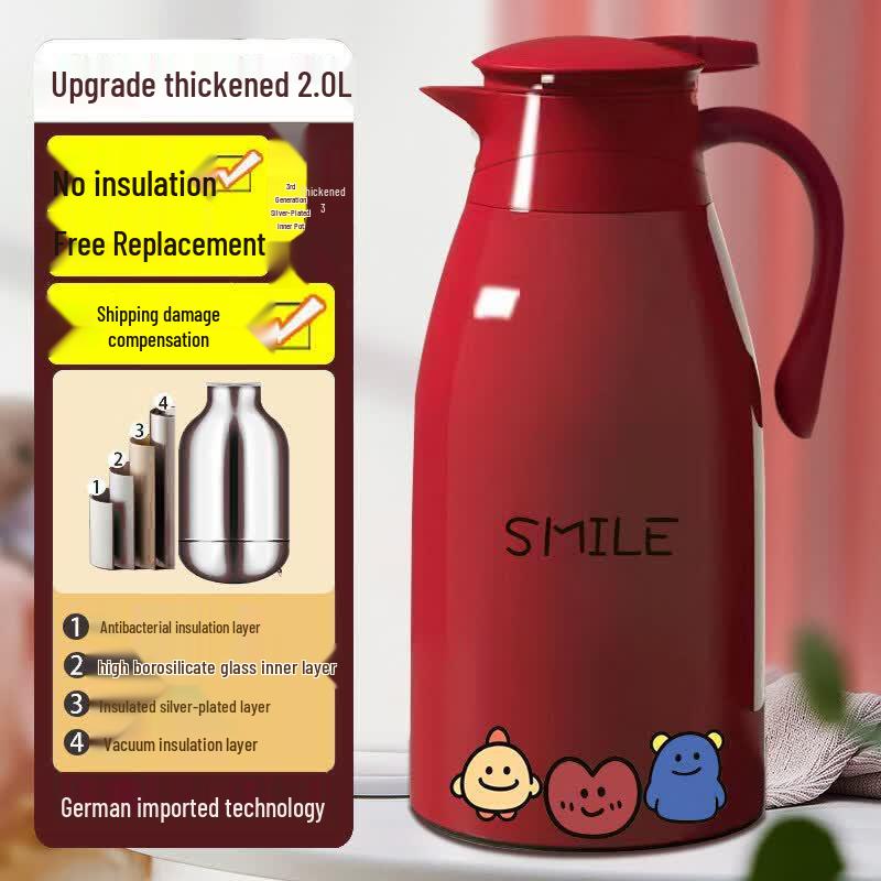 Youluo Bamboo Insulated Water Bottle