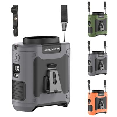 10000mAh Portable Outdoor Power Bank Flashlight Fan Three In One Outdoor Camping And Exploration Tool