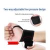 Men's Fitness Wrist Brace - Support Strap for Sprains, Strength Training & Bench Press Elastic Compression Sleeve