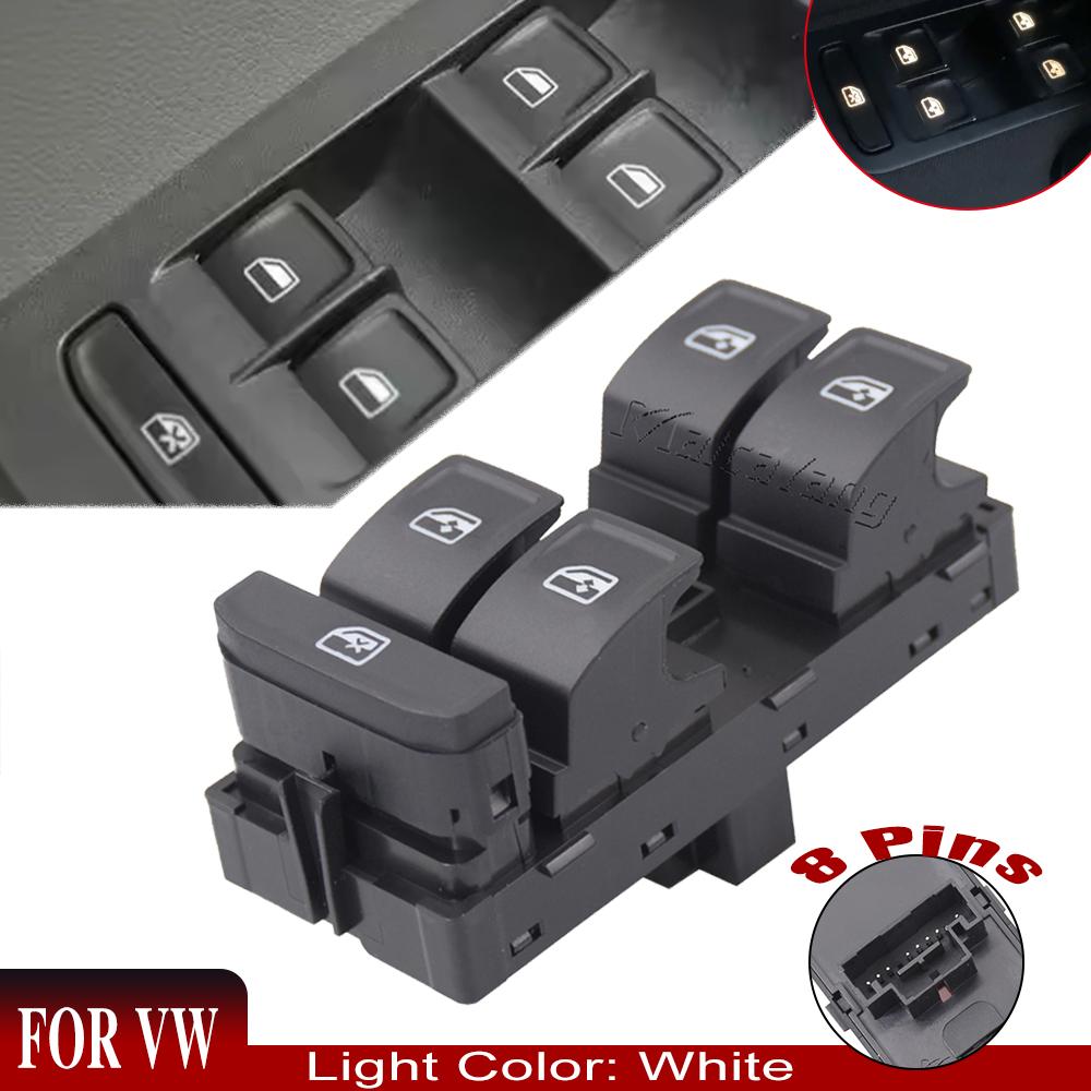 5E0959857 5G0959857B For Skoda Octavia Superb VW Golf MK7 Passat Tiguan SEAT Leon Power Window Switch Control Button 5G0959855