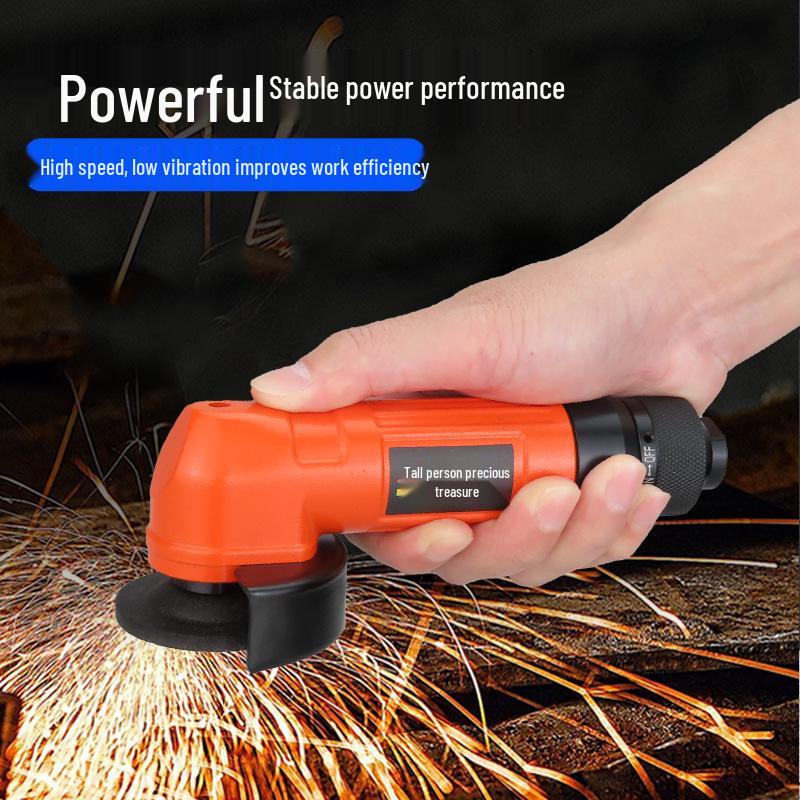 Gaobao 50mm Pneumatic Angle Grinder - Industrial-Grade, Variable Speed Trimming & Polishing Tool