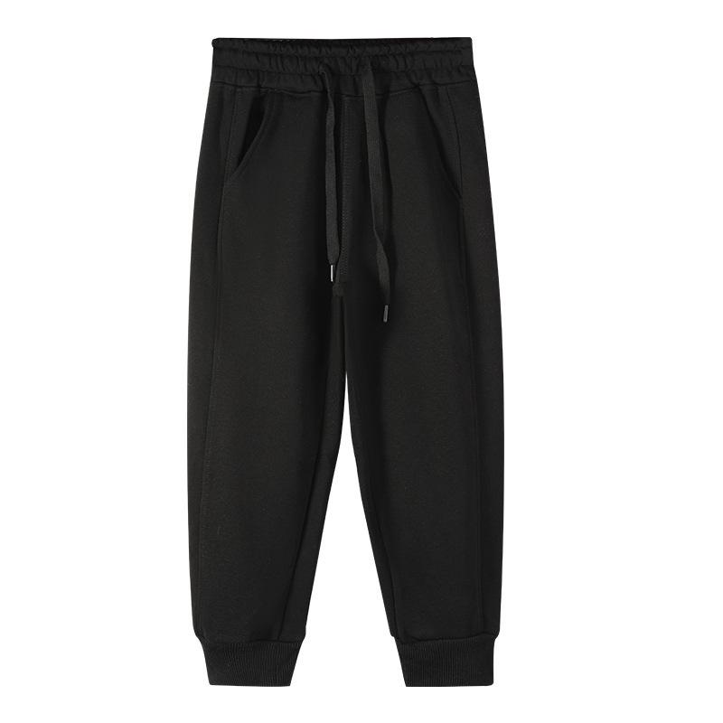Stilvolle Damen-Baumwoll-Jogginghose mit Samtfutter - Lockerer Schnitt, Figurschmeichelnd, Mit Bündchen und Verdickt für Frühling, Herbst und Winter.
