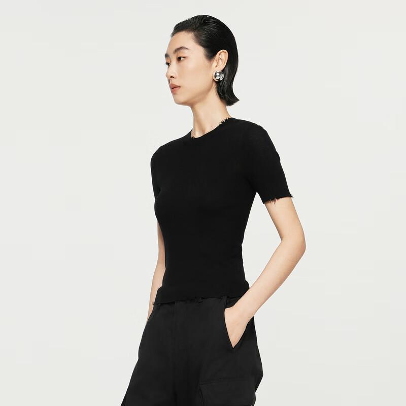 

JNBY Women s Slim-Fit Wool Blend Knit Top S