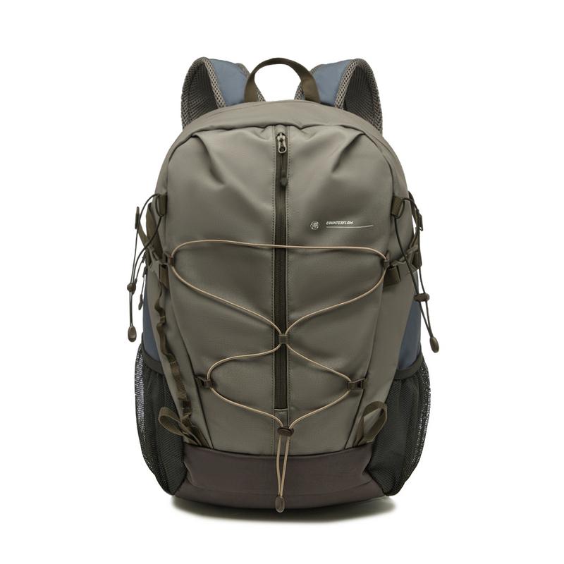 Li Ning Outdoor CF Tracing Polyester Backpack Unisex Stone Lotus Umber ABSU187-2