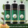 Beijing Tongrentang Pure Plant Gentle Blackening Hair Dye - Moisturizing, Non-Staining Black Bubble Cream