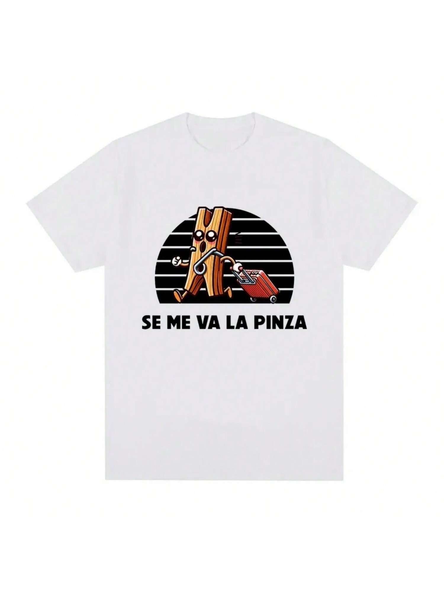 Se Me Va La Pinza Tshirt Fun Meme Spanish Joke Tshirt Womens Casual Soft T-Shirt Street Wear S разноцветный