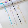 New Dopamine Spacer Mixed Color Pearl Beaded Eye Chain Light Luxury Flower Niche Glasses Chain