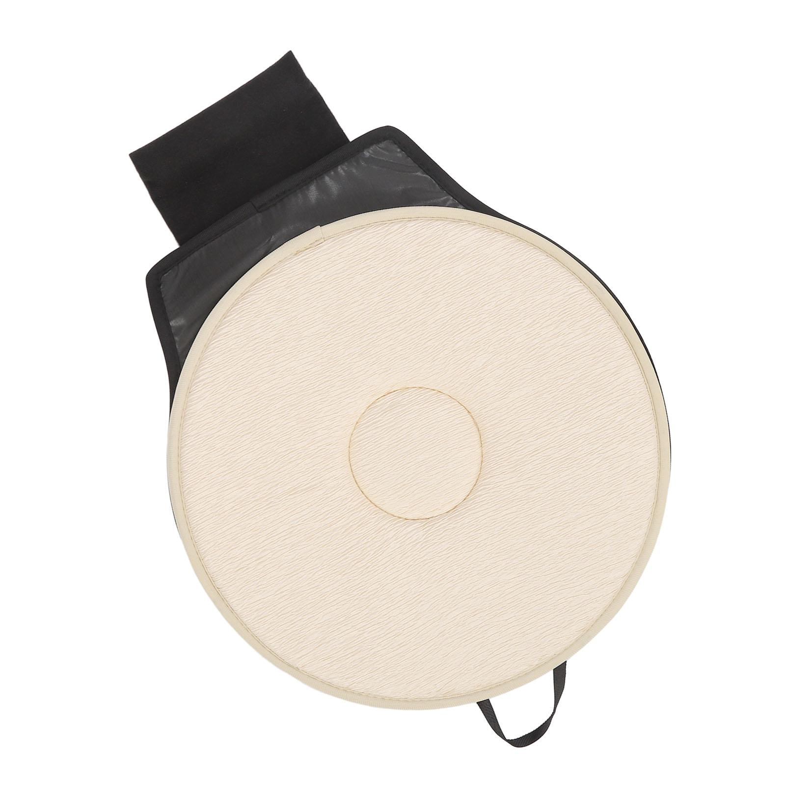 

Подушка для автомобильного сиденья, портативная, мягкая, дышащая, вращающаяся на 360 градусов, подушка для сиденья для пожилых и беременных бежевый