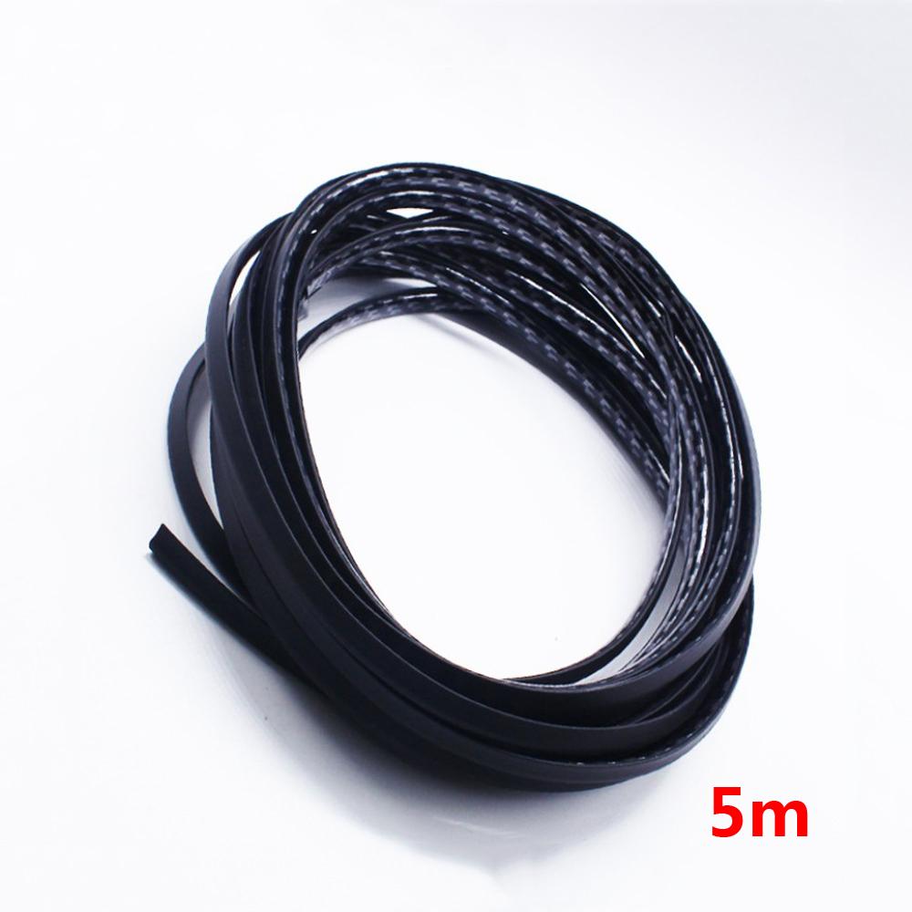 1pc Car Door Decoration Strip Car Door Anti-collision Strip Car Door Edge Protection Strip Stickers Auto Exterior Accessories