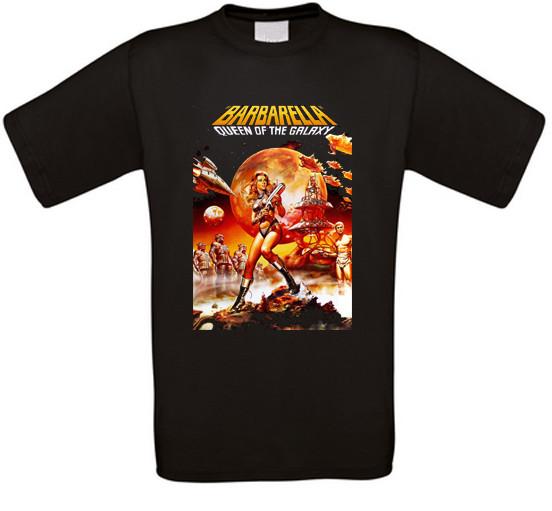 Barbarella Queen of the Galaxy Cult Movie T-Shirt All Sizes S