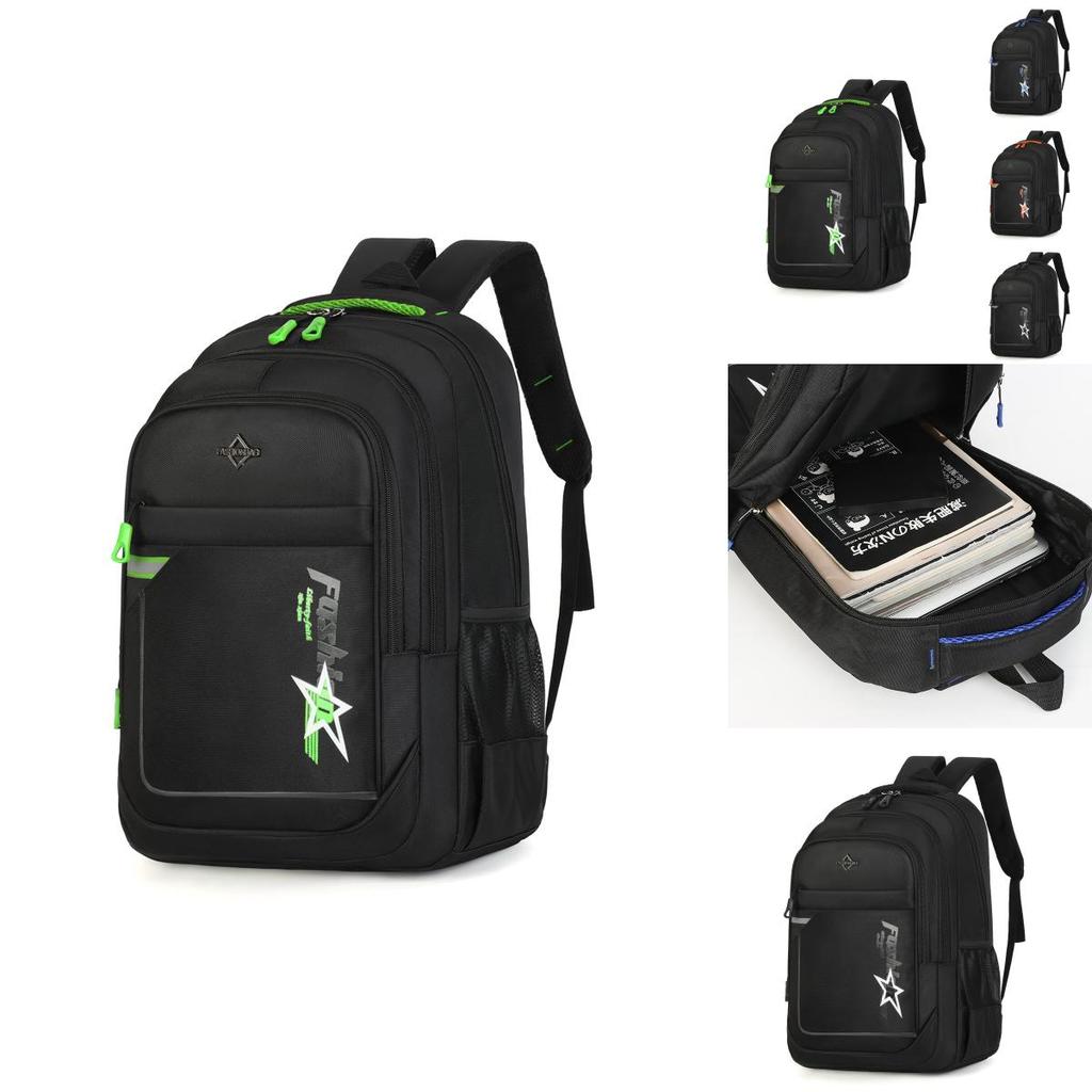 Large Capacity Oxford Fabric Travel Backpack With Breathable Design For Students And Travelers