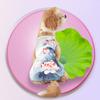 Comfortable Dog Cheongsam Washable Pet Dress Chinese Style Dog Tang Costume  Pet Supplies