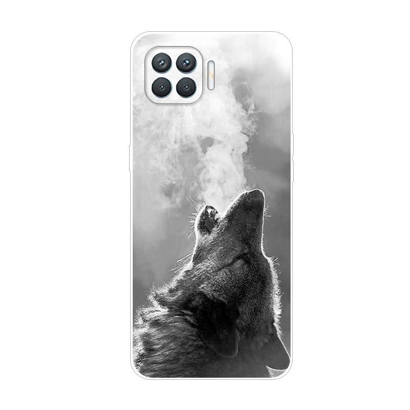 For OPPO Reno4 Lite Case Reno5 Lite Shockproof Soft silicone TPU Back Cover For OPPO Reno 5 4 Lite Phone Cases Case Cute Cartoon