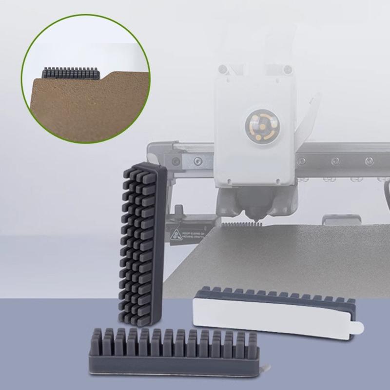 Silikon-Düsenbürsten-Set für Labormini-3D-Drucker, Heißbettservice und verbessert den Druck für optimierte Leistung