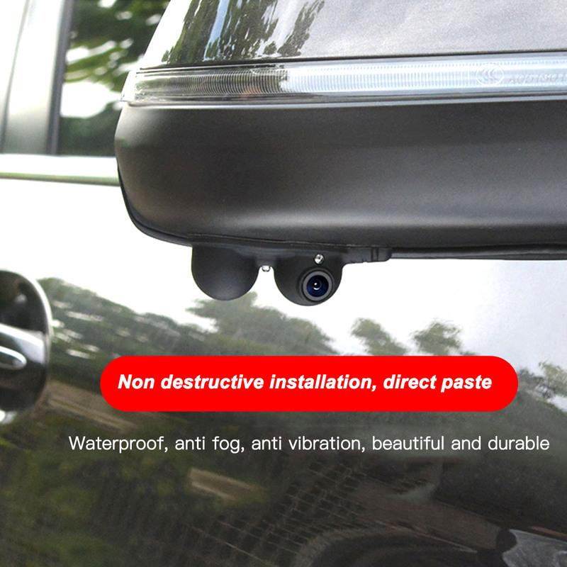 Car Side View Camera HD Night Vision Blind Spot Camera Shockproof Safe Parking Wide Angle for Truck RV Van Trailer