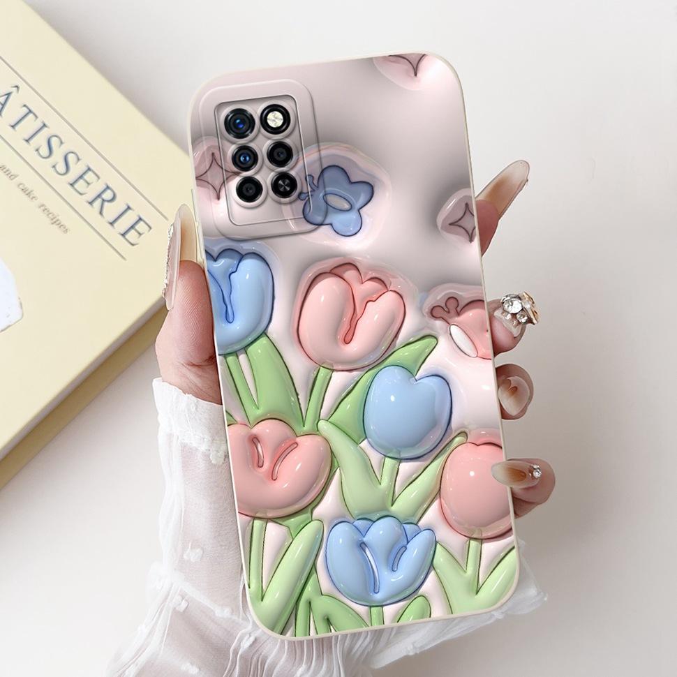 Case For Infinix Note 10 Pro Cover Pattern Animal Cartoon Silicone For Infinix Note 10 Note10 Pro X695 X695D Phone Cases Shell
