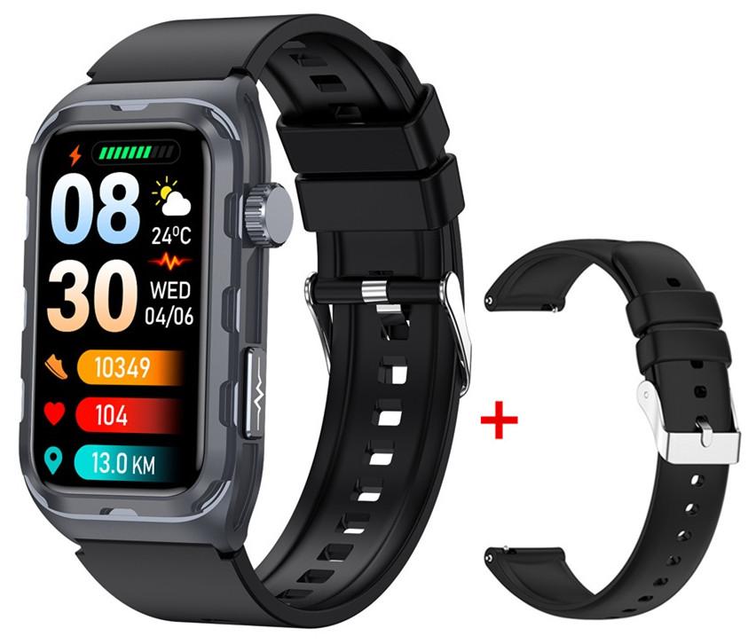 TK79 Smart Bracelet ECG Health Monitoring One Click Micro Physical Examination Blood Pressure Glucose Heart Rate Wristwatch