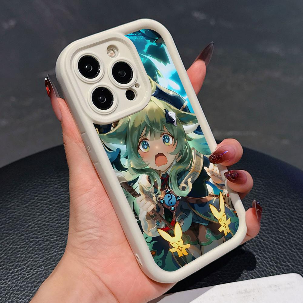HSR Huohuo Thicken TPU Mobile Phone Case for iPhone 17 16 15 14 13 12 11 Air Pro Max Plus Colorful Cover