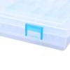 PVC Fishing Organizer Box 25.1*18*3.7cm Portable Fishing Tackle Box  Fishhook Storage