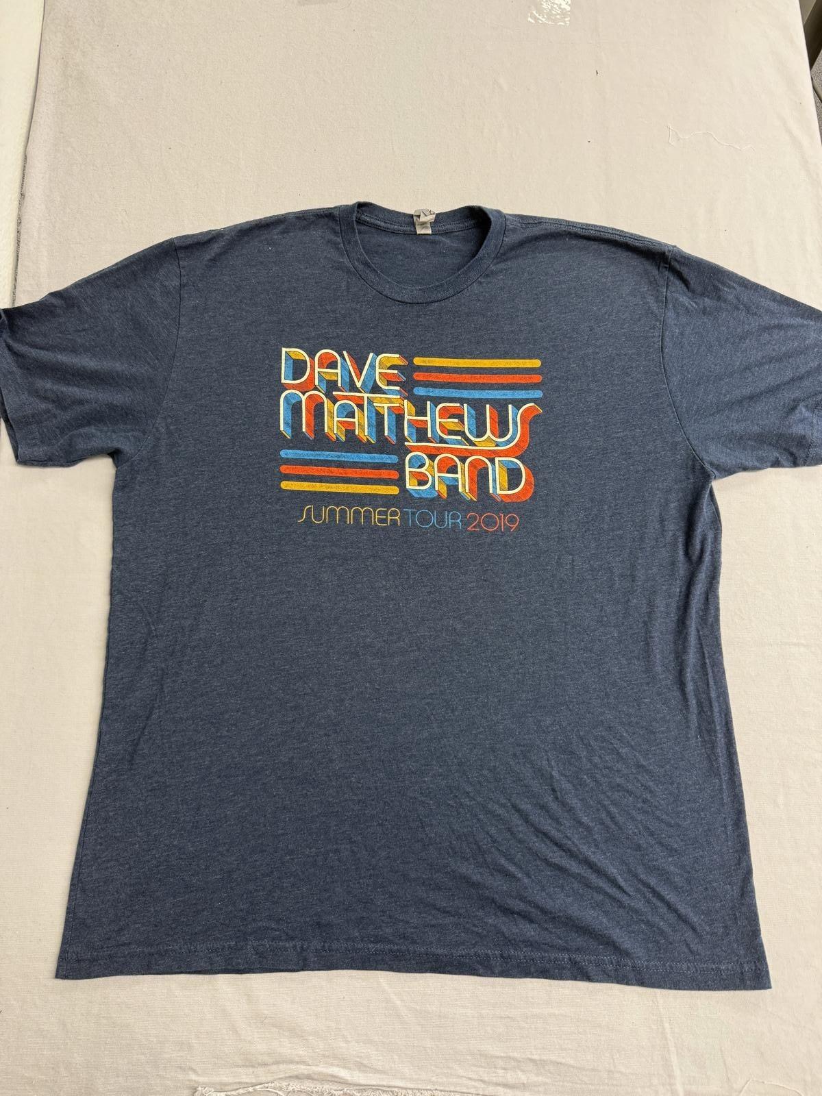 Dave Matthews Band Tour T-shirt 2019 DMB Tour Tee XXL L