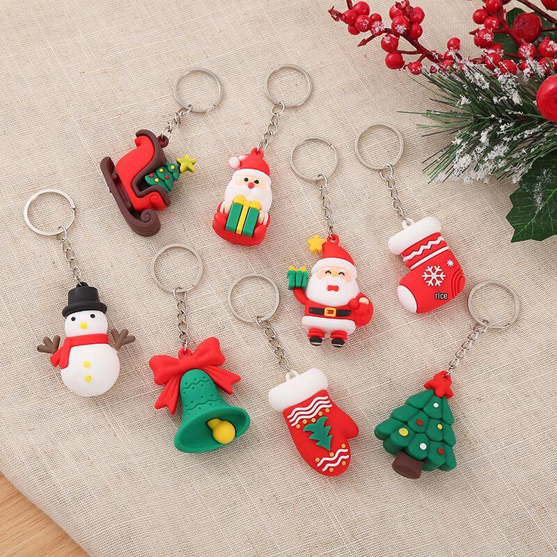 Мультяшный рождественский персонаж Брелок