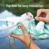 Small Pet Carrier: Sugar Glider, Guinea Pig, Squirrel, Cockatiel, Dwarf Rabbit - Portable & Warm Bag