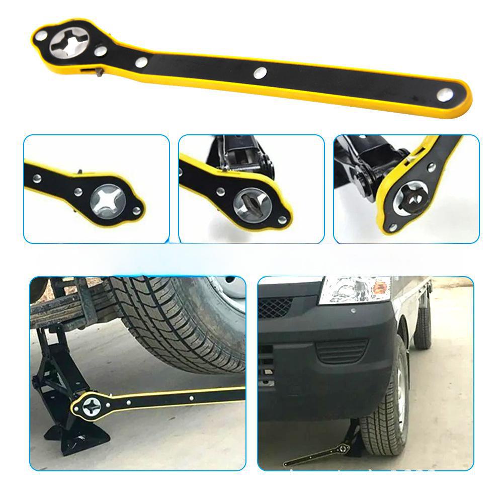 Universal Car Crank Handle Tool for Jack - Labor-Saving Wrench