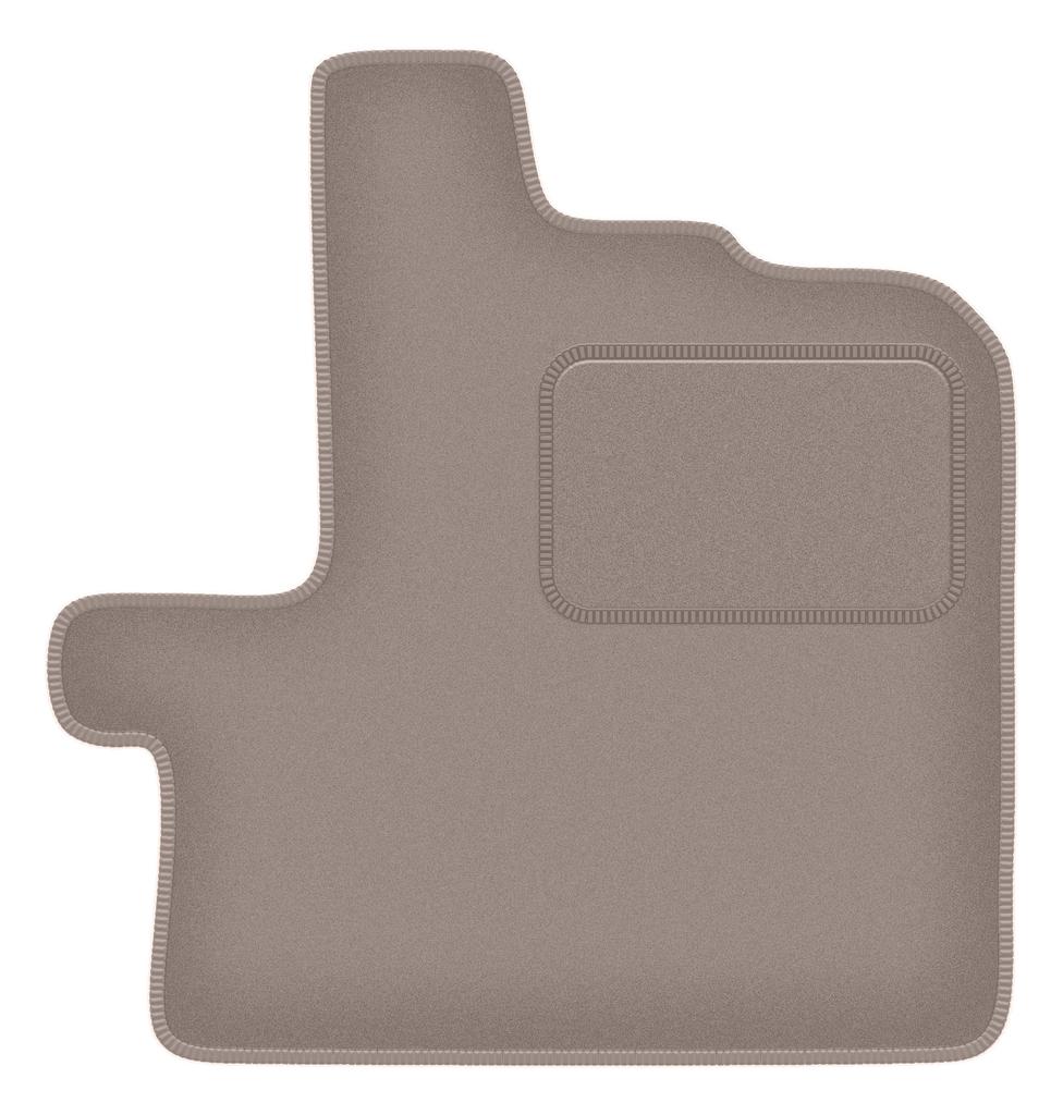 Beige driver's mat for: Citroen Jumper III delivery van (2014 - )