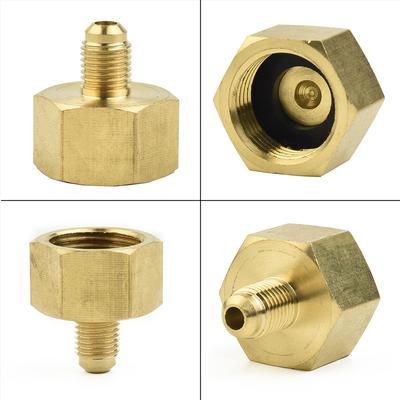Gas Bottle Adapter Bottle Adapter R32 1/4inch SAE For R32 Accesories Brand New