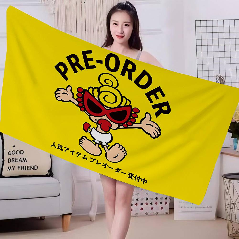 Japan Fashion H-Hysteric M-Mini Microfiber Printed Beach Towel Mountain Climbing Yoga Beach Swimming Running Absorbent Towel