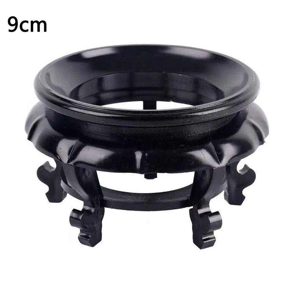 Glasbollsbas Kristallbollshållare Enfärgad Sfär Displayställ Fotorekvisita