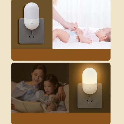 LED מיני מתג תאורת לילה תוסף Led Light הגנת עיניים מנורת תאורת לילה שימוש להאכלת תינוק ליד המיטה סלון