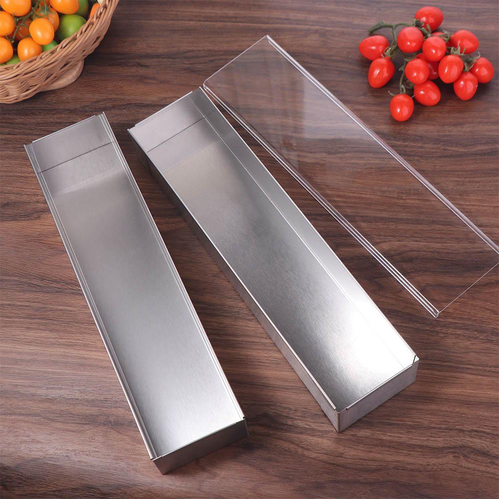 Stainless Steel Tiramisu Cake Mold Rectangular Mousse Mold Multifunctional Bread Mold Cheesecake