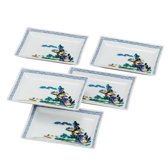 

Набор тарелок Кутани яки Иватая «Кутани яки» (5.8 размер) Пейзаж K8-56