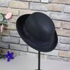 Japan-Korea Wool Felt Fedora: Autumn-Winter Bow Up-Brim Hat, Korean Style Jazz Versatile Casual Gentleman Hat