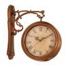 Home Fashion Living Room Clock Double Sided Wall Clock Modern Simple European Wall Clock