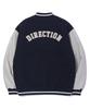 Bunkerbuster Arch Direction Varsity Padded Jumper Navy (Mo1Ju009-066)