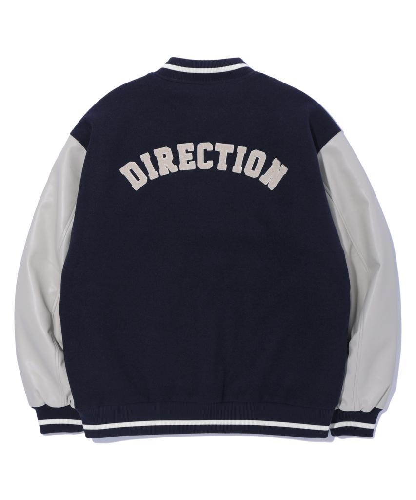 Bunkerbuster Arch Direction Varsity Padded Jumper Navy (Mo1Ju009-066)