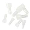 250pcs Nylon Insulated Closed End Crimps Connector Wire Crimps Caps Security Device Connector for Various Gauges Wire  