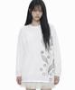 GRAVER [Unisex] Lace Flower Long Sleeve T-Shirt_3 Colors