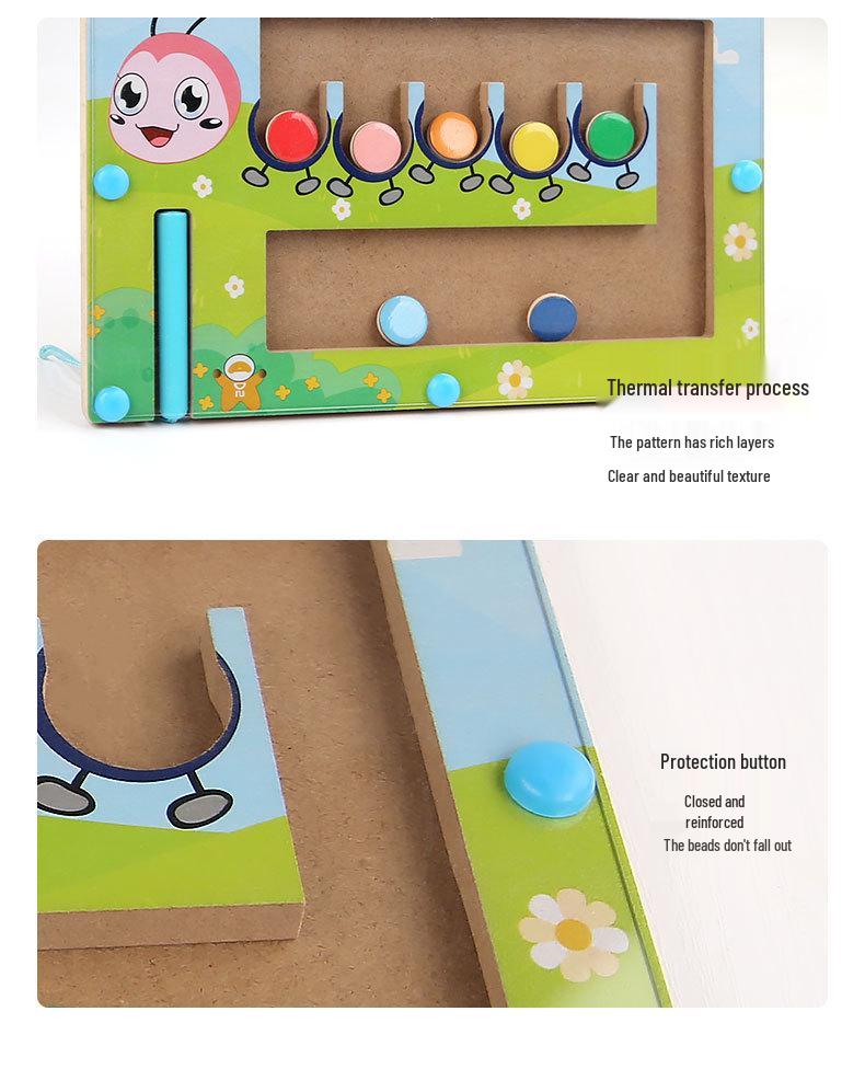 Animal Magnetic Marble Maze: Fun Balance & Early Education Puzzle Game for Kids