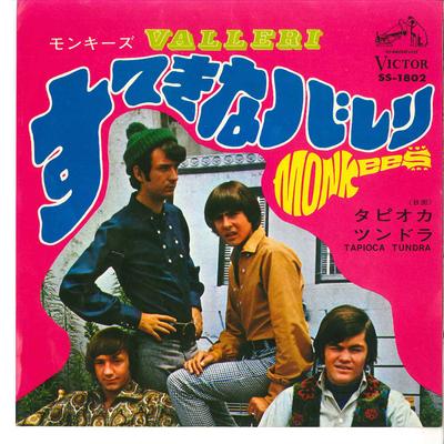 7inch Record MONKEES - Valleri / Tapioca Tundra SS1802 VICTOR 1968 Japan Rock