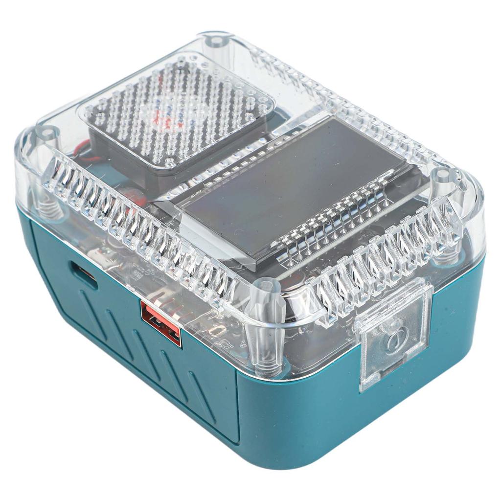 For Bosch 18V Lithium Battery Charger 140W PD3 Type C Fast Charging Adapter with Safety Features and USB Ports